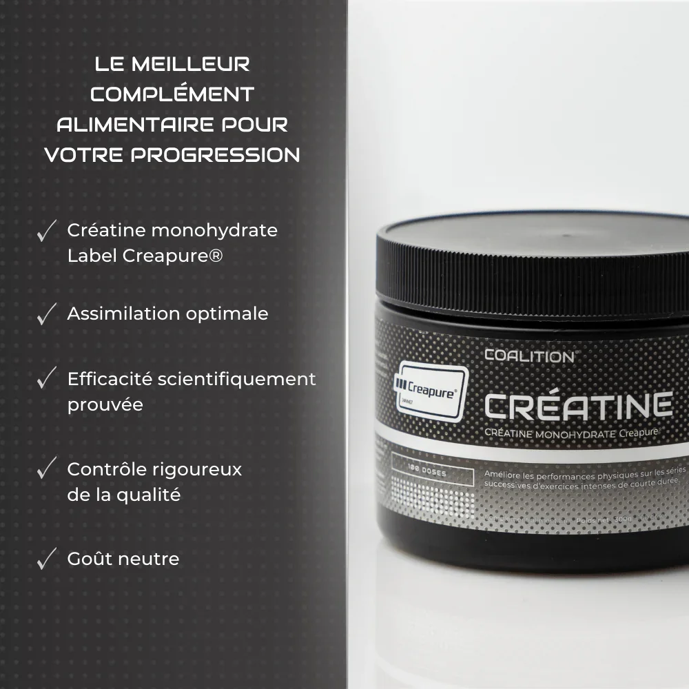 Créatine Monohydrate - 100 % Creapure® - Composition