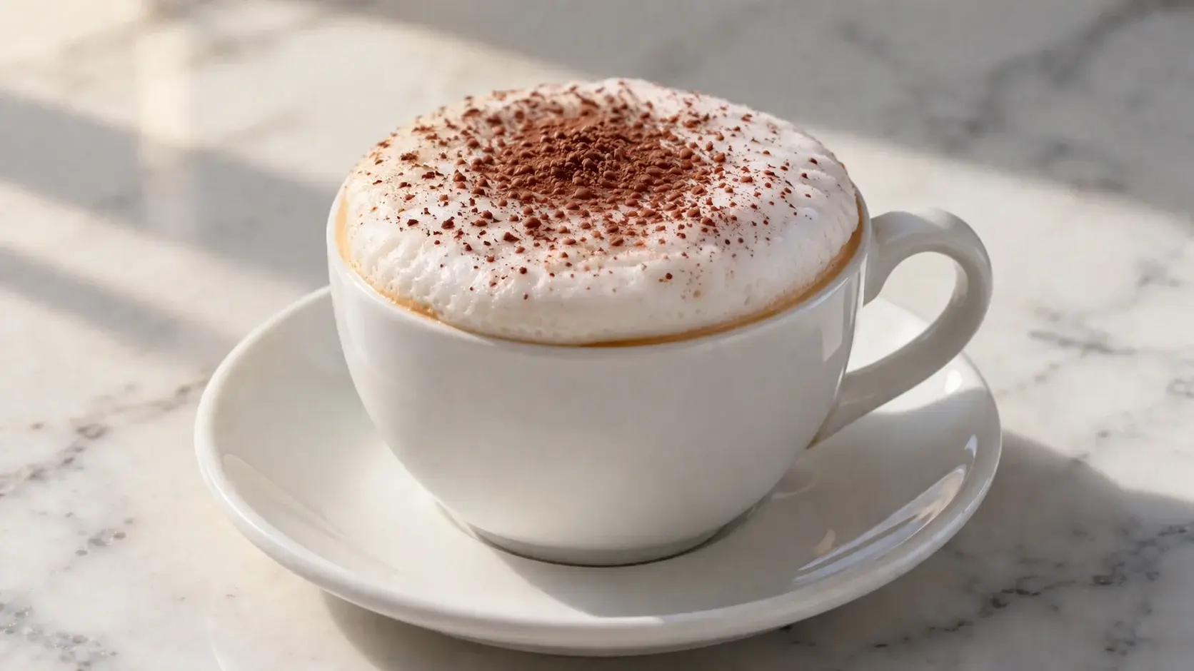 Cappuccino protéiné mousseux