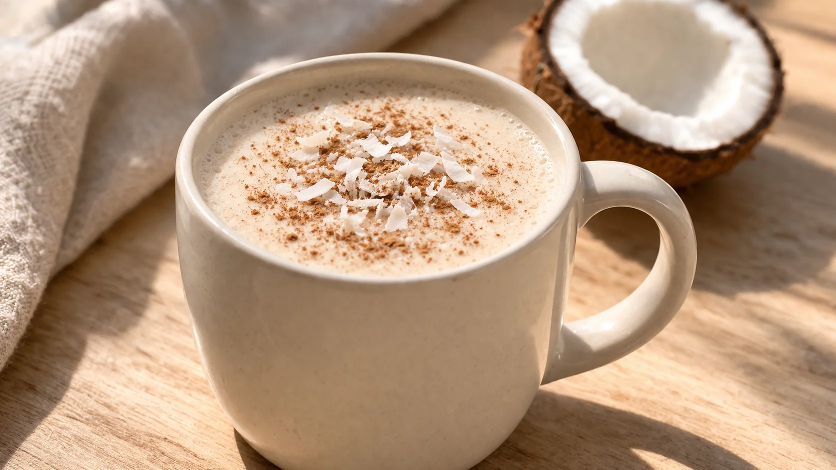 Lait protéiné coco