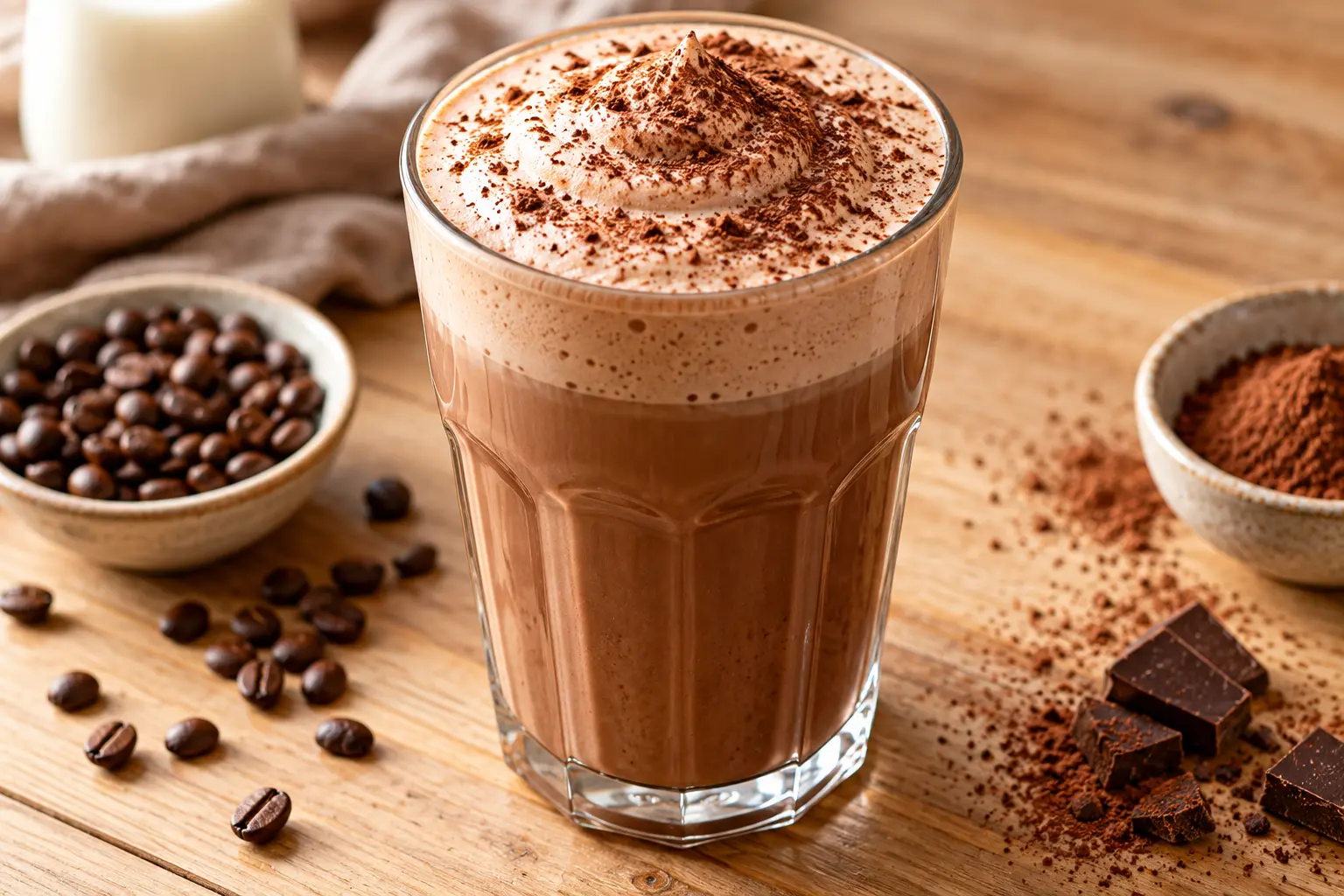Mocha protéiné