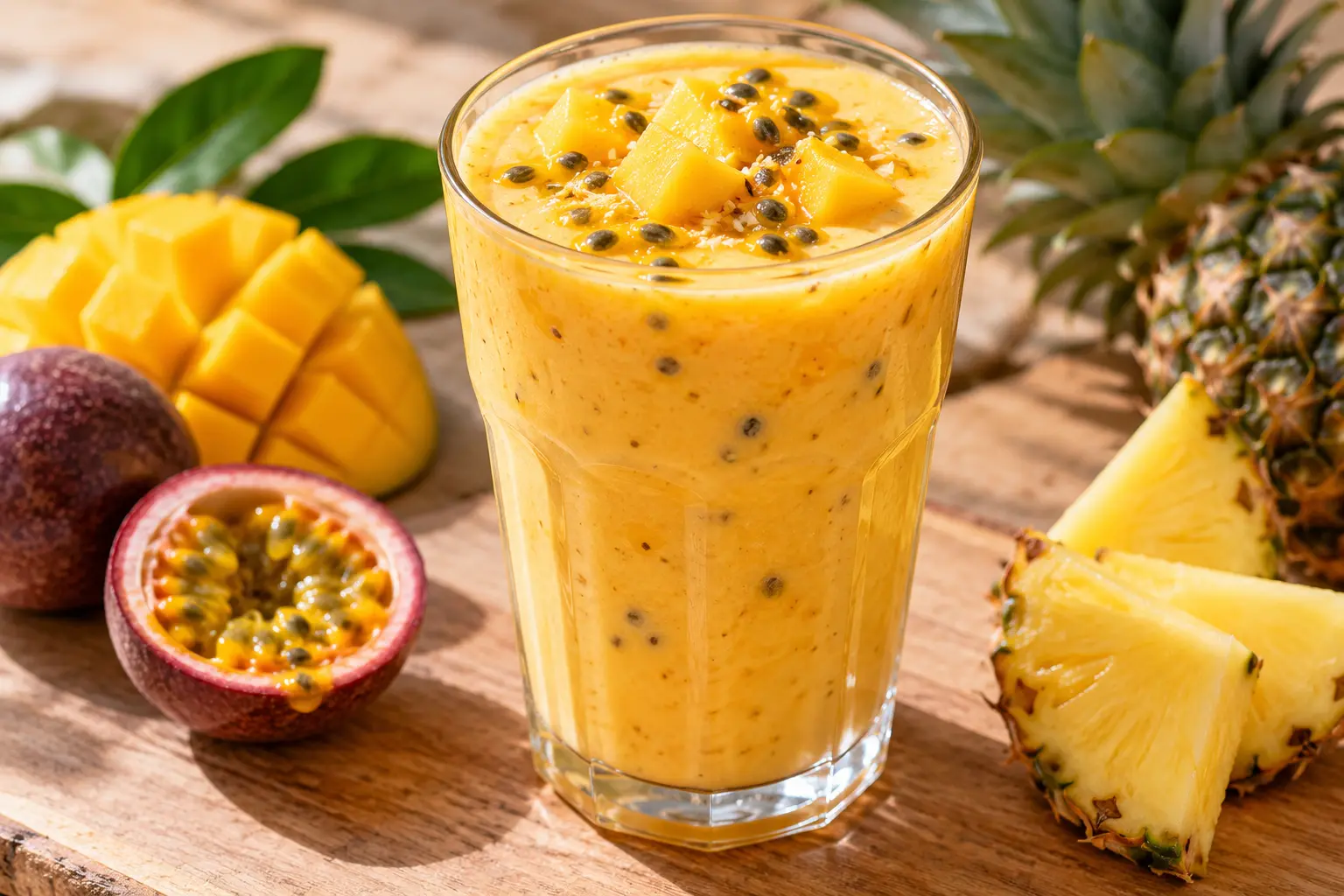 Shake fruits exotiques protéiné