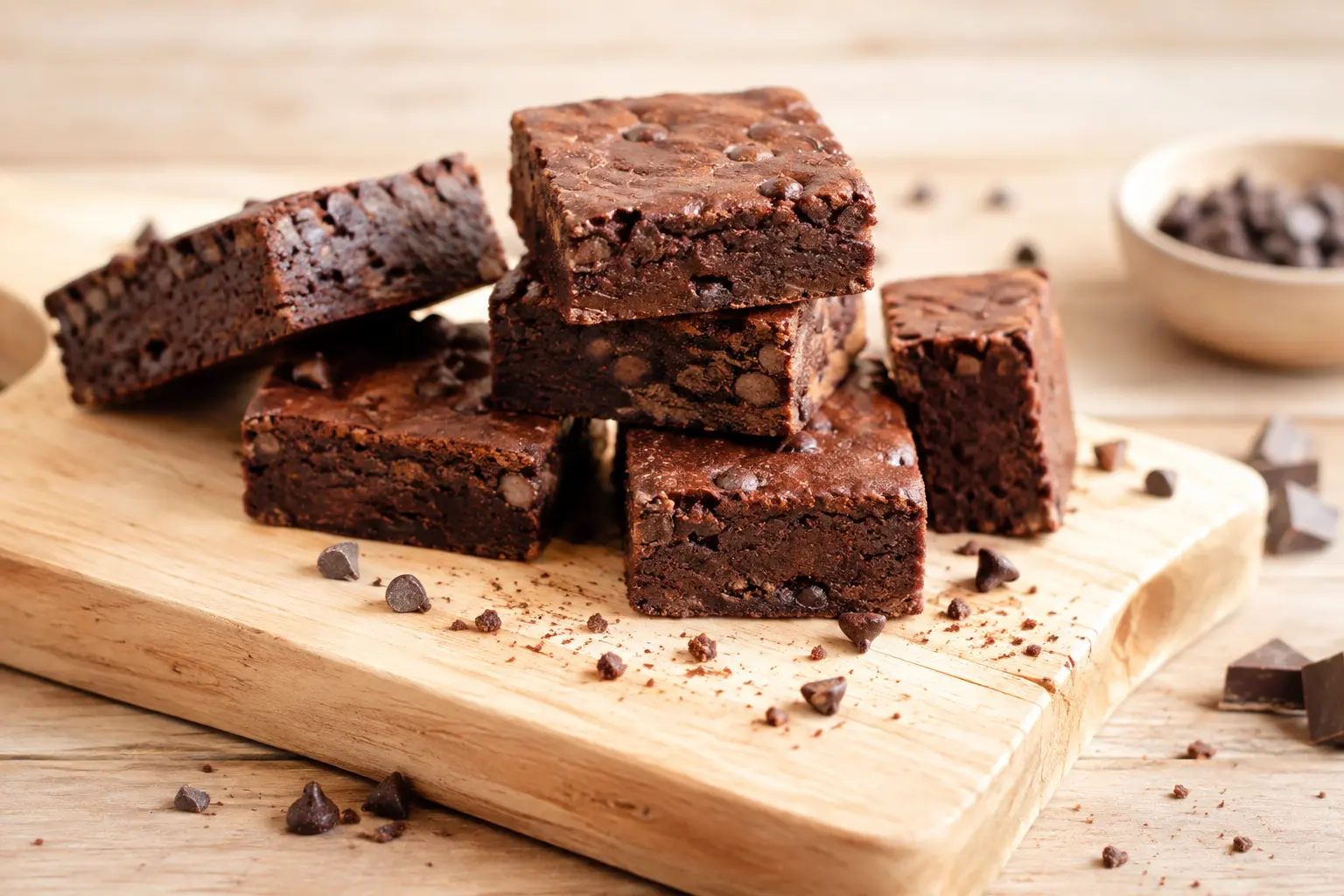 Barres brownie protéiné