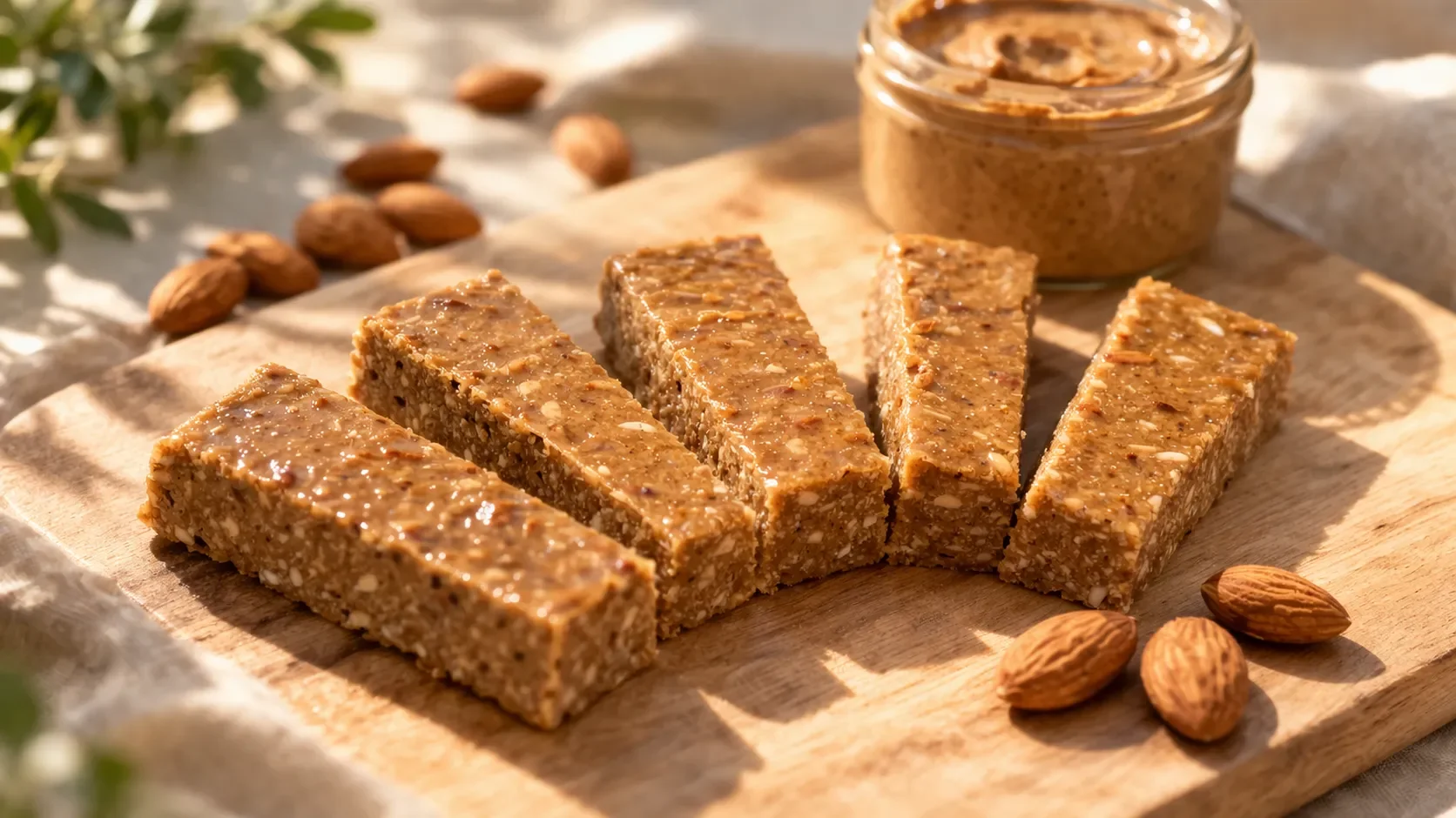 Barres Protéinées au Beurre d'Amande