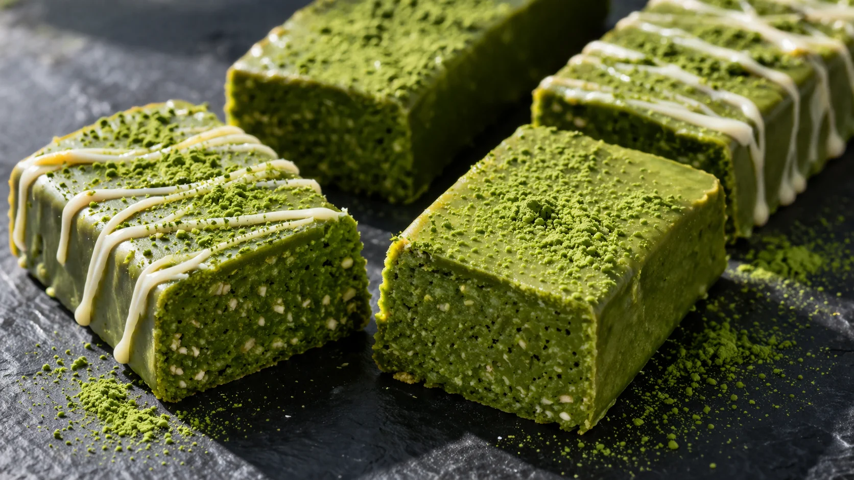 Barres protéinées matcha