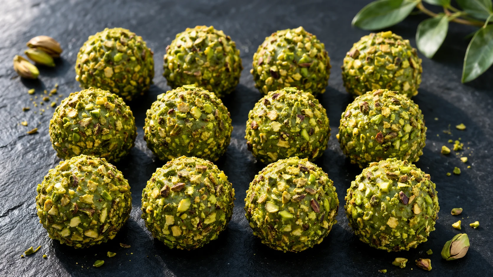 Boules protéinées pistache