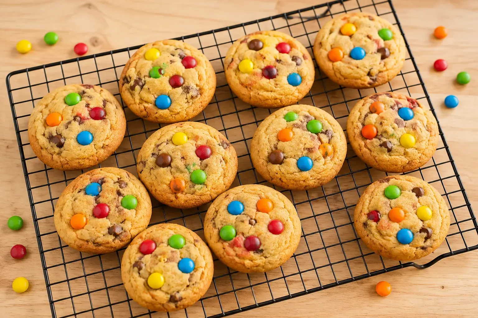 Cookies M&M's protéinés