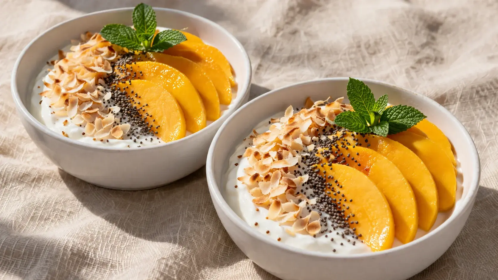 Bowl protéiné mangue