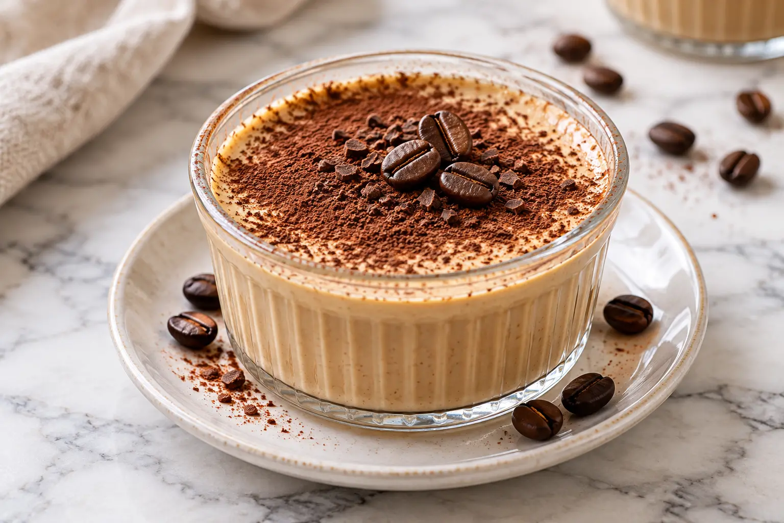 Crème café sans sucre ajouté