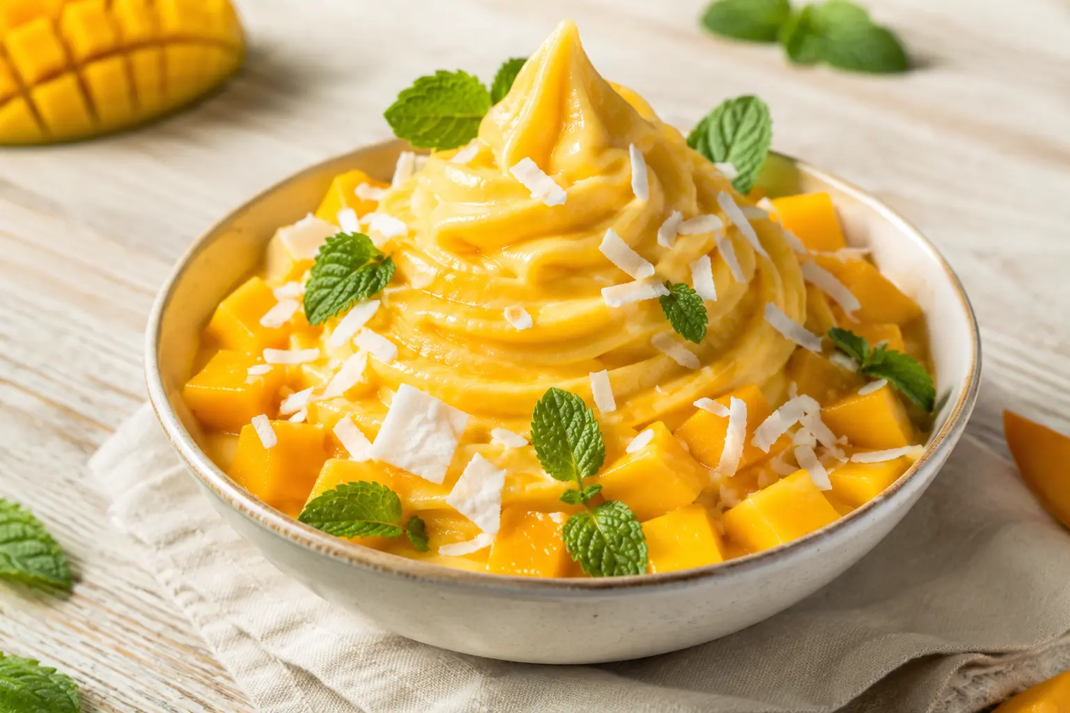 Frozen Yogurt Mangue Protéiné