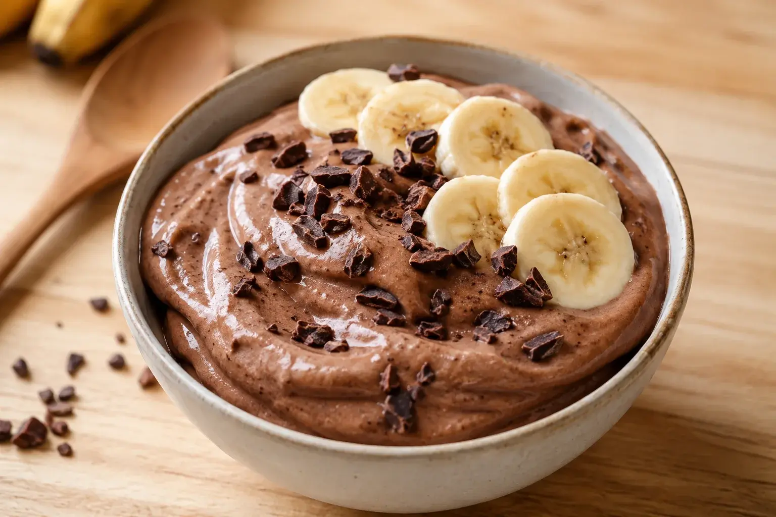 Nice cream banane-chocolat