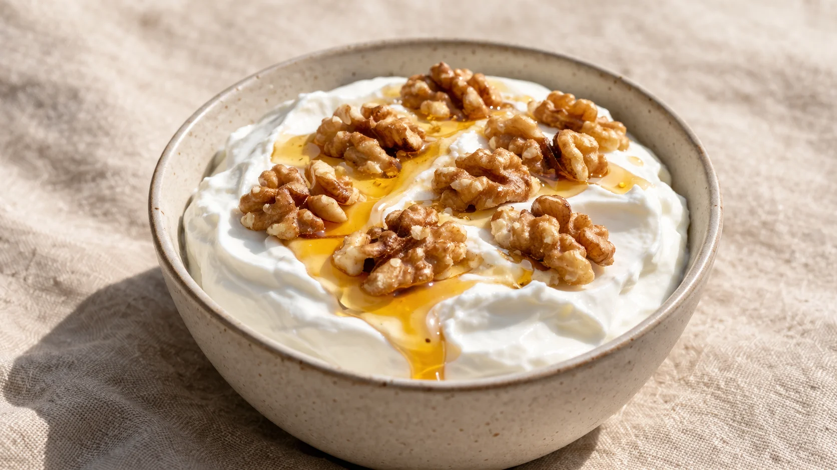 Yaourt grec miel-noix protéiné