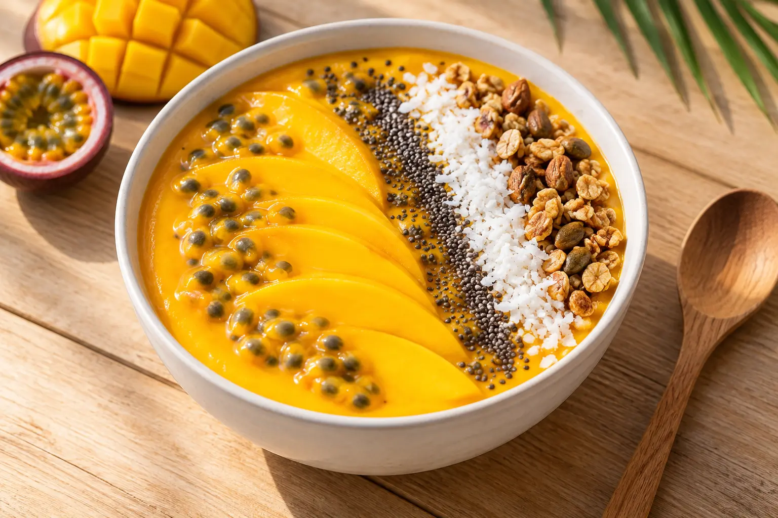 Bowl smoothie mangue-passion