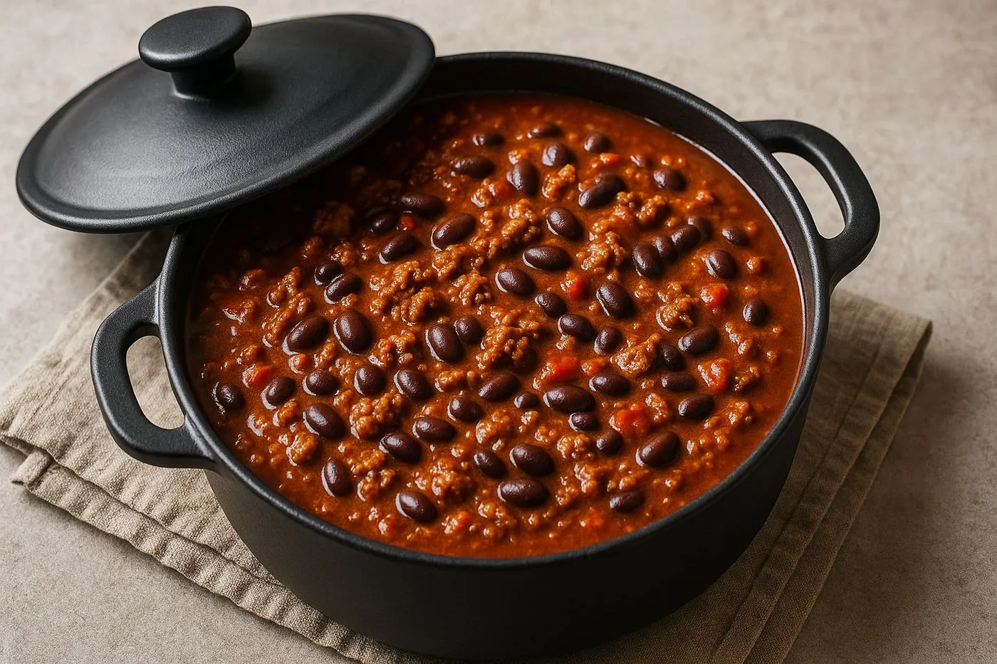 Finition du chili