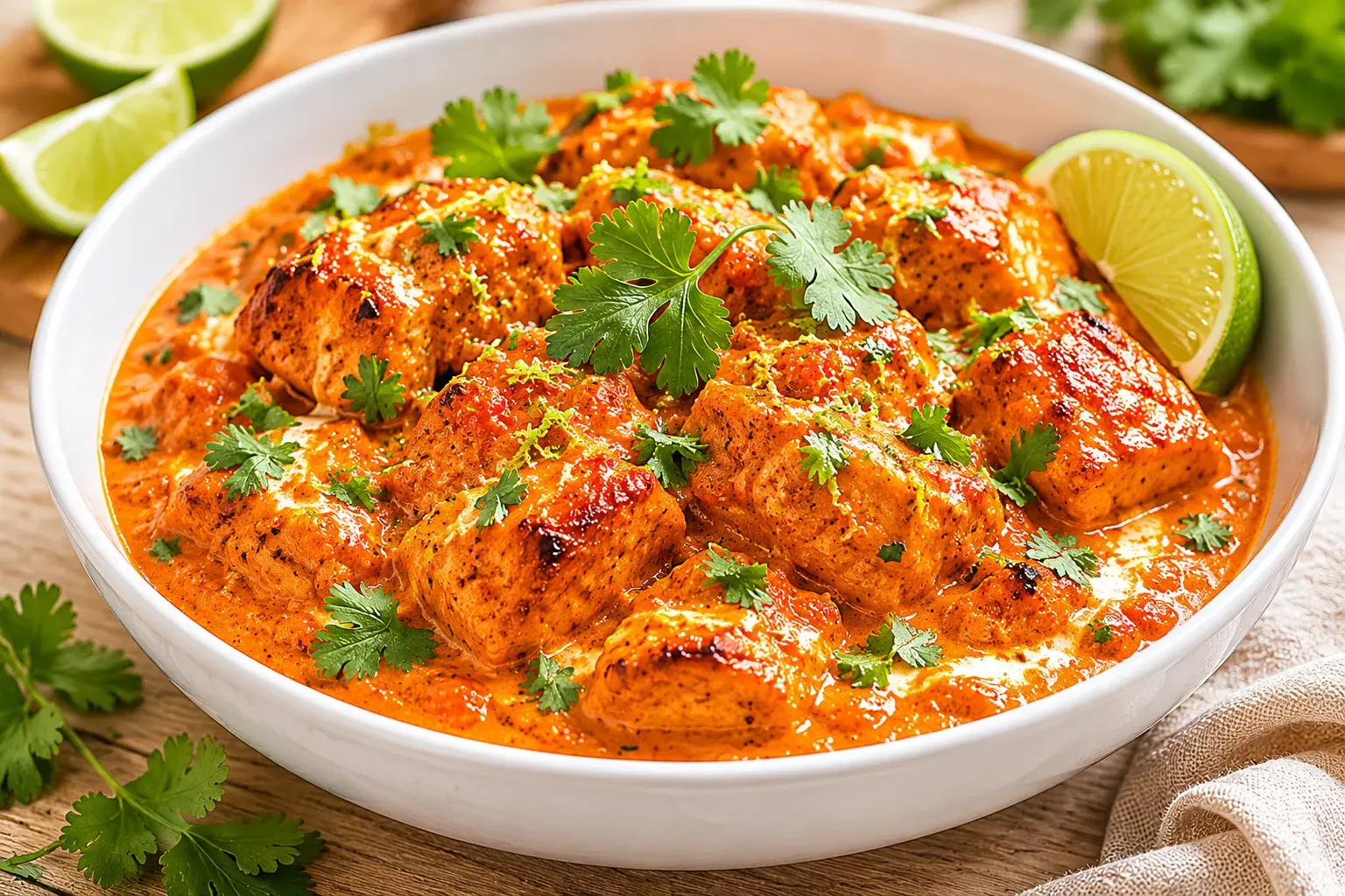 Poulet tikka masala allégé
