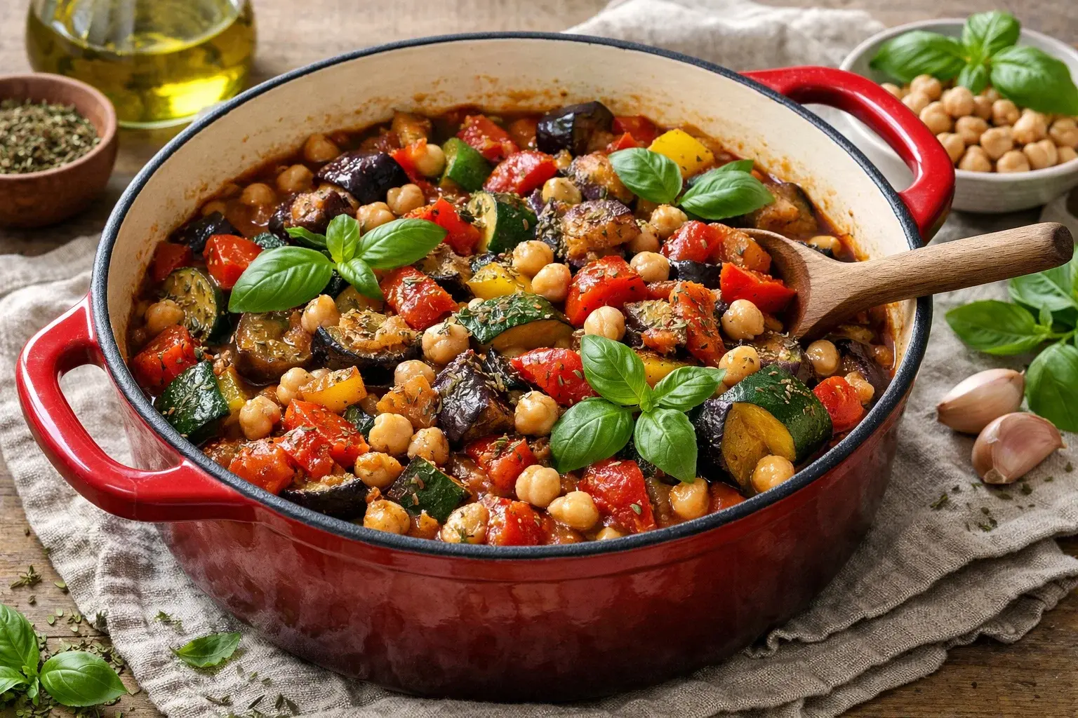 Ratatouille provençale protéinée